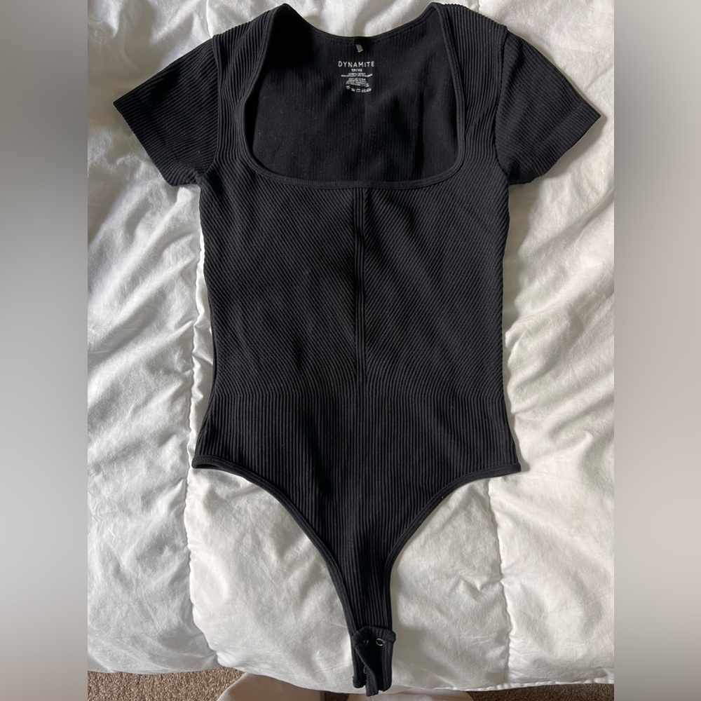 Ribbed Bodysuit